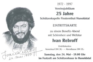 Fest Ivan Rebroff 1997 - 25 Jahre